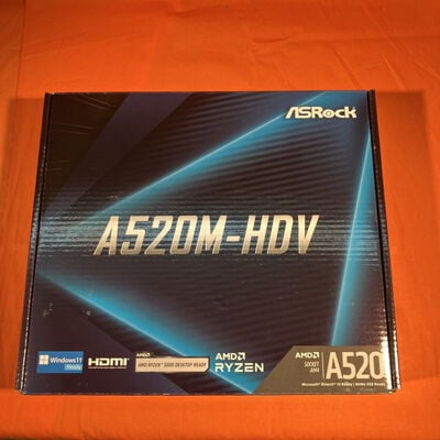 【なんば店】中古  ASRock A520M-HDV (A520 AM4 mATX DDR4) 143667 