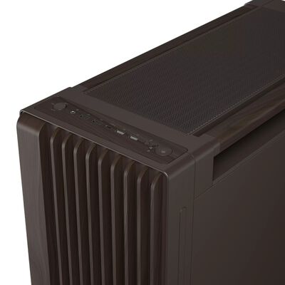 ASUS  ProArt PA602 Wood Edition Retro Brown Tempered Glass Panel (PROART PA602 WALNUT WOOD TG PWM RETRO BROWN) 