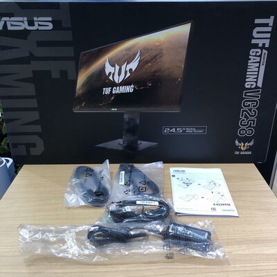 【甲府飯田店】中古  ASUS VG258QM (24.5W 2H1DP 0.5ms TN 280Hz) 4720003071 