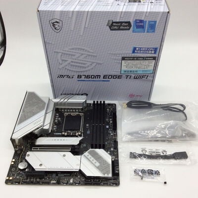 【浜松店】中古  MSI MPG B760M EDGE TI WIFI (B760 1700 mATX DDR5) 1300007678 