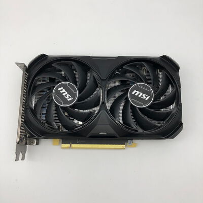 【大分店】中古  MSI GeForce RTX 4060 Ti VENTUS 2X BLACK 8G OC（RTX4060Ti 8GB） 3480035786 