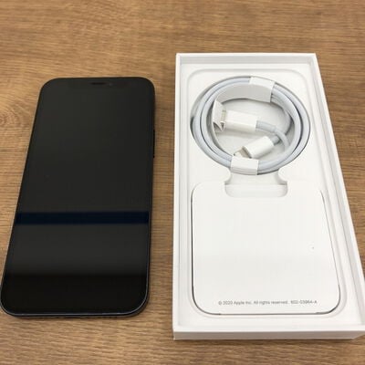 【宇都宮鶴田店】中古  Apple iPhone12 mini 5.4インチ 64GB (ブラック) 国内版SIMロックフリー MGA03J/A 144002 