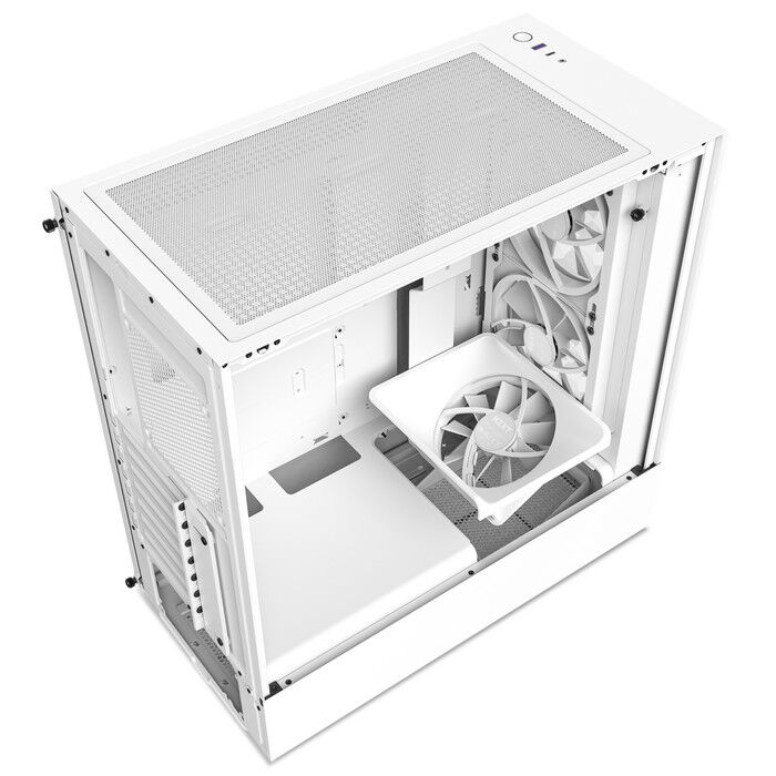【新品・未使用】NZXT H5 Elite CC-H51EW-01 [ホワイト]
