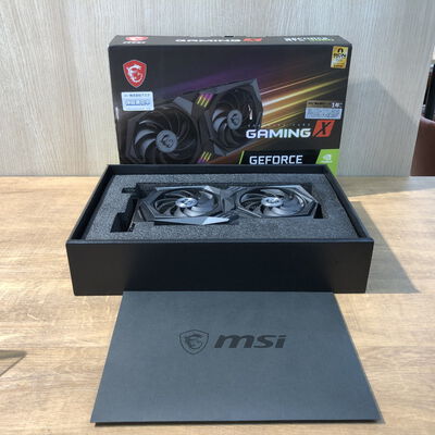 【姫路店】中古  MSI GeForce RTX 3060 GAMING X 12G (RTX3060 12GB) 144776 