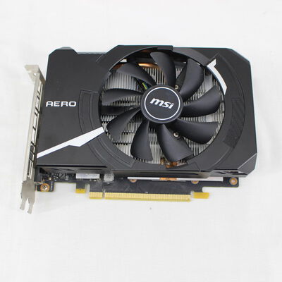 【通販センター】中古  MSI GeForce GTX 1660 SUPER AERO ITX OC（GTX1660SUPER 6GB） 3480034904 