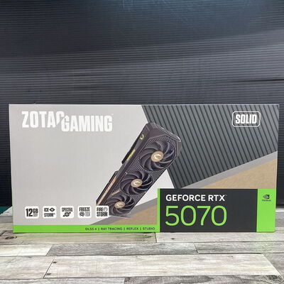 【広島店】中古  ZOTAC ZT-B50700D-10P SOLID (RTX5070 12GB) 176910 