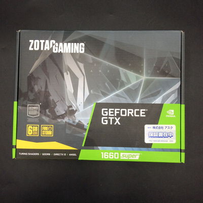【秋葉原本店】中古  ZOTAC ZT-T16620F-10L (GTX1660 SUPER Twin Fan) 141210 