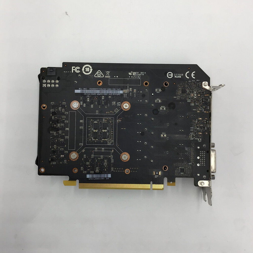 中古 MSI GeForce GTX 1660 SUPER AERO ITX OC (GTX1660 SUPER) 141207