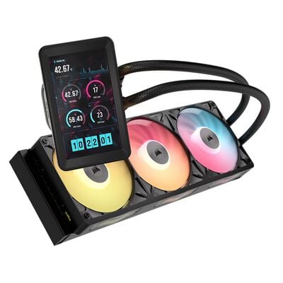 Corsair  iCUE LINK TITAN II 360 RX LCD Black CW-9061045-WW (ブラック) 