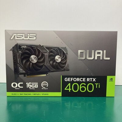 【神戸・三宮店】中古  ASUS DUAL-RTX4060TI-O16G (RTX4060Ti 16G) 175542 