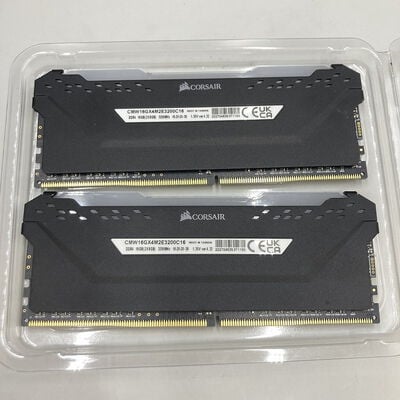 【熊本浜線店】中古  8GB 2枚組(合計16GB) PC4-25600/DDR4-3200 デスクトップ用 190923 
