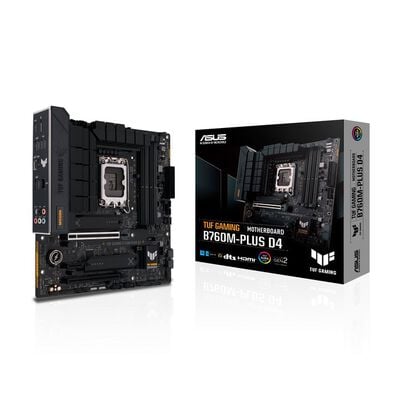 ASUS  TUF GAMING B760M-PLUS D4 (B760 1700 MicroATX) 