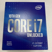 中古  INTEL Core i7 10700KF (1200/3.8G/16M/C8/16) 142716 
