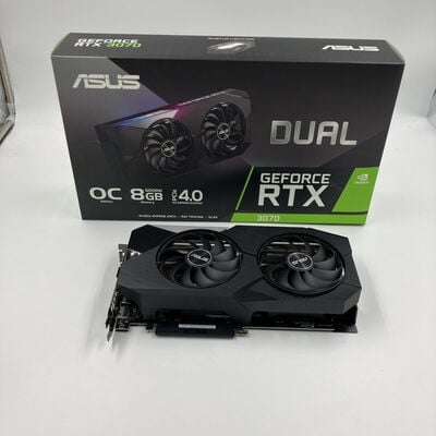 【なんば店】中古  ASUS DUAL-RTX3070-O8G (RTX3070 8G) 143895 