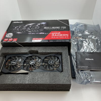 【秋葉原本店】中古  ASRock RX6700XT CLP 12GO (RX6700XT 12GB) 144986 