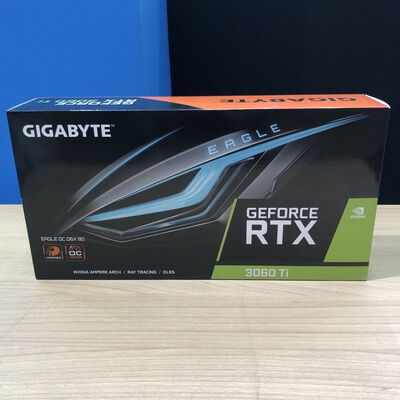 【甲府飯田店】中古  GIGABYTE GV-N306TXEAGLE OC-8GD (RTX3060Ti 8GB) 175527 