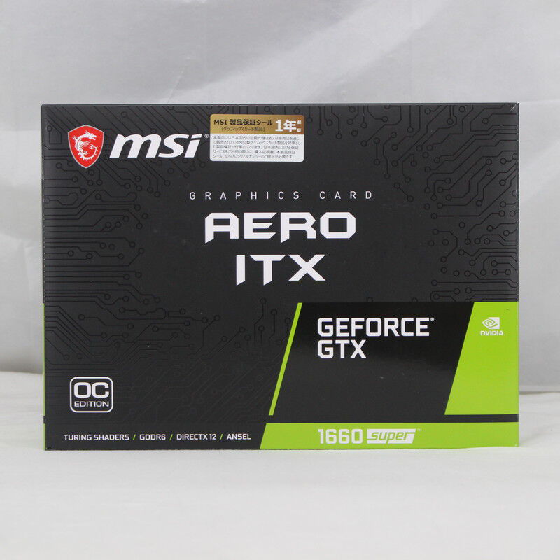 中古 MSI GeForce GTX 1660 SUPER AERO ITX OC（GTX1660SUPER
