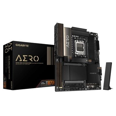 GIGABYTE  X870E AERO X3D DARK WOOD (X870E AM5 ATX) 