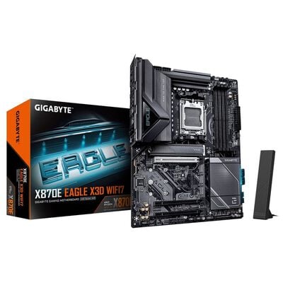 GIGABYTE  X870E EAGLE X3D WIFI7 (X870E AM5 ATX) 