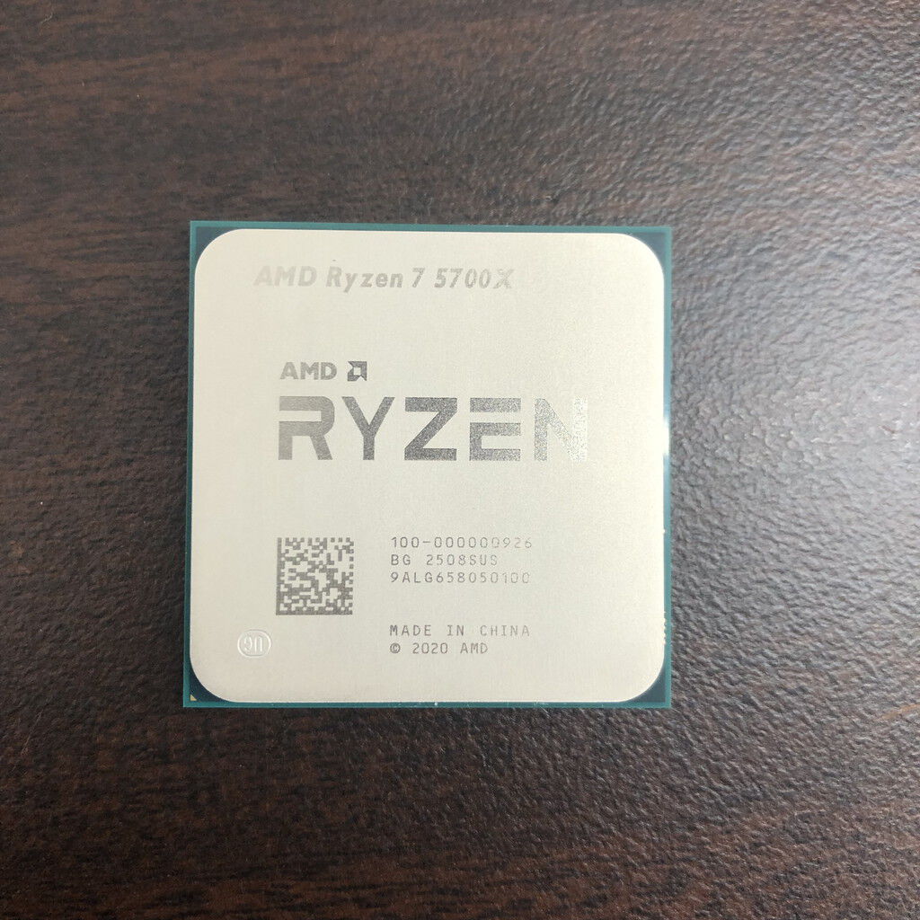 中古 AMD Ryzen 7 5700X (AM4/3.4GHz/36M/C8/T16/65W) 150182 （381737