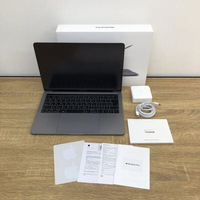 【津ラッツ店】中古  Apple MacBook Pro 13インチ (i5 1.4GHz/8GB/128GB) スペースグレイ Touch Bar搭載 MUHN2J/A (Mid 2019) 141232 
