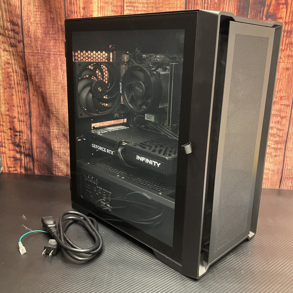 中古 自作PC(Ryzen 7 5700X/16GB/SSD512GB/RTX5060/W11H) 5070001986