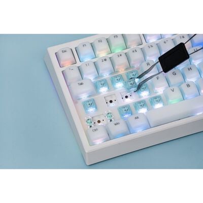 EPOMAKER  G84 PRO US EM-G84P-WH-CJ (ワイヤレスメカニカルゲーミングキーボード ホワイト) 