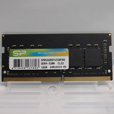 【札幌店】中古  PC4-25600 16GB ノート用(DDR4-3200) 158772 