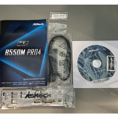 【座間相武台】中古  ASRock B550M Pro4 (B550 AM4 mATX DDR4) 142938 