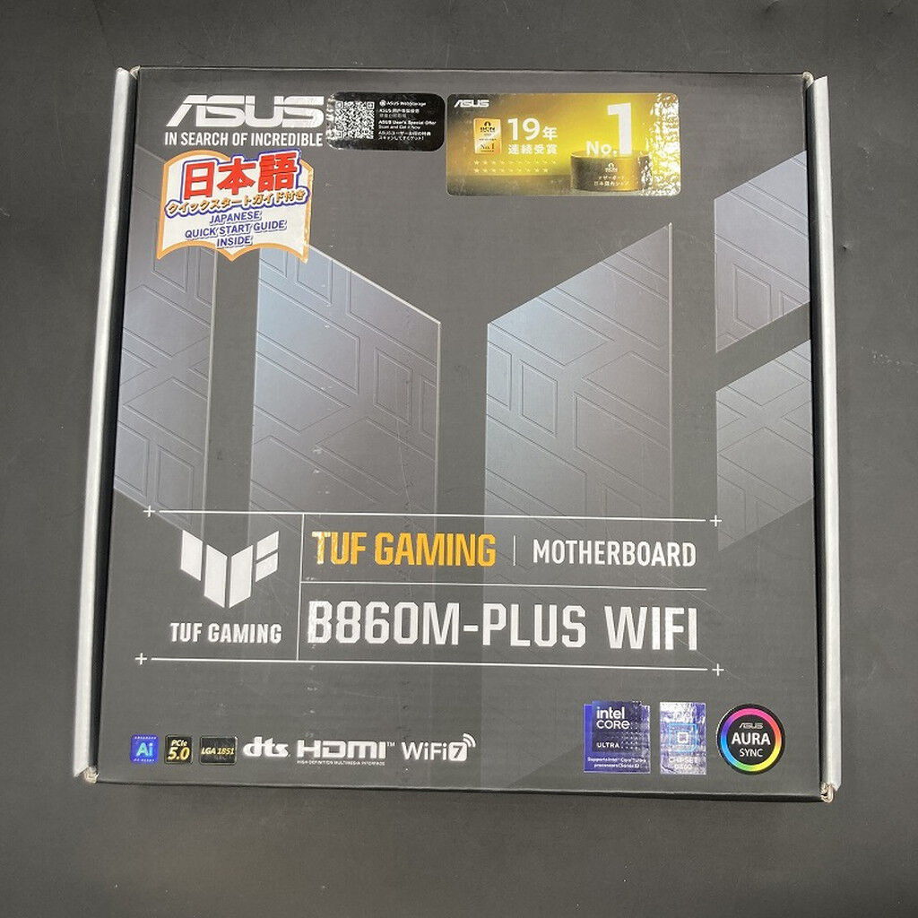 中古 ASUS TUF GAMING B860M-PLUS WIFI (B860 1851 mATX DDR5) 175446