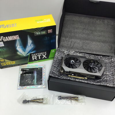 【白山FM松任店】中古  ZOTAC GAMING GeForce RTX 3070 Twin Edge OC ZT-A30700H-10P (RTX3070 8G) 143904 