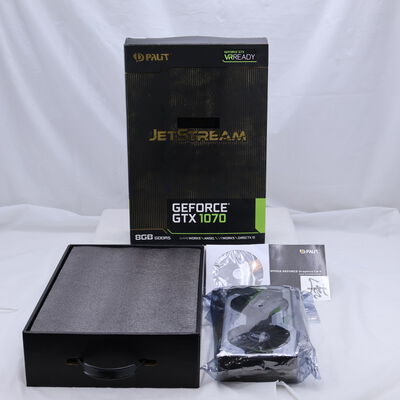 【通販センター】中古  Palit NE51070S15P2-1041J (GTX1070 8G GDR5 SJS) 192467 