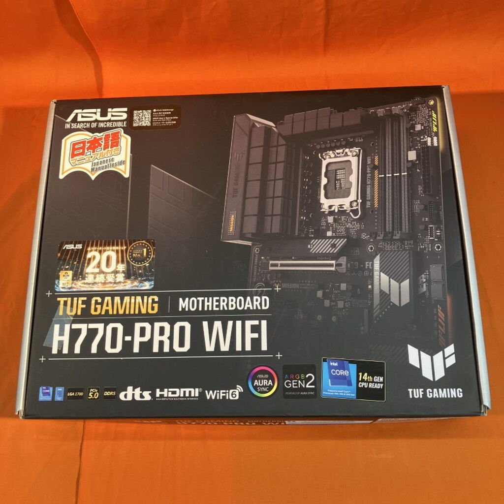 中古 ASUS TUF GAMING H770-PRO WIFI(H770 1700 ATX DDR5