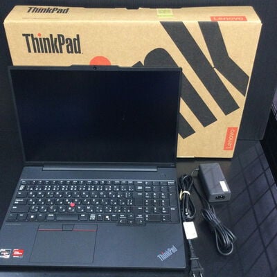 【座間相武台】中古  Lenovo ThinkPad E16 Gen 2 AMD (AMD Ryzen5 7535U 2.9GHz/16GB/SSD256GB/-/オンボード/16/1920x1200/Wi-Fi/WEBCAM/W11P64) 176149 