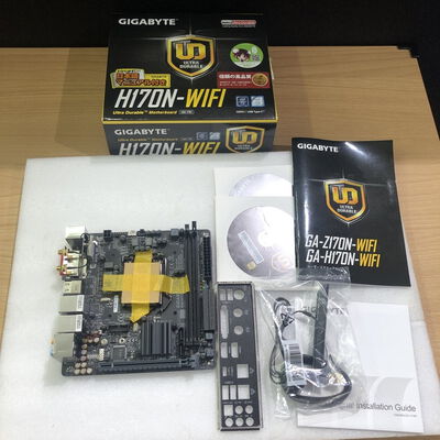 【甲府飯田店】中古  GIGABYTE GA-H170N-WIFI (H170 1151 mITX DDR4) 131024 
