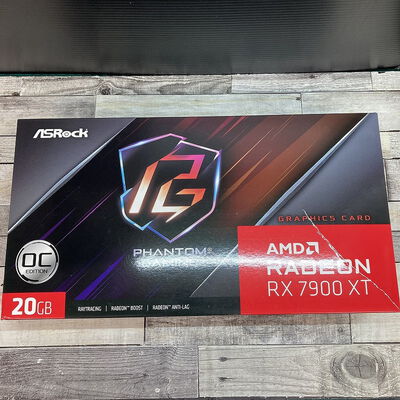 【広島店】中古  ASROCK RadeonRX 7900XT PG 20GO(RX7900XT 20GB) 3320005460 