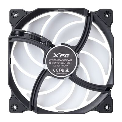 ADATA  VENTO 120 ARGB PWM VENTO120ARGBPWM3C-BKCWW (120mm ブラック 3個パック) 