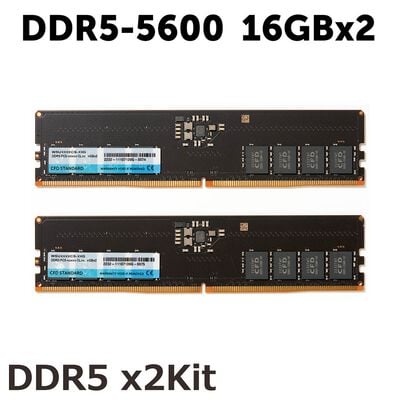 CFD  W5U5600CS-16G (DDR5 PC5-44800 16GB 2枚組) 