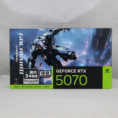 中古  玄人志向 GG-RTX5070-E12GB/OC/DF（RTX 5070 12GB） 3480033543 