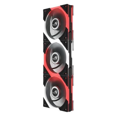ASUS  ROG EURUX GR120 FAN ARGB REVERSE BLACK 3IN1 (120mm ブラック リバースファン 3個パック) 