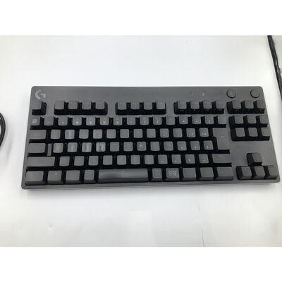 【水戸赤塚店】中古  logicool　PRO Gaming Keyboard G-PKB-002CK 青軸(クリッキー)/ブラック 4680002814 