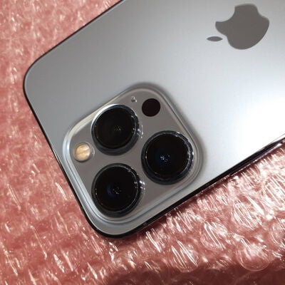 【鹿児島店】中古  【au版SIMフリー】Apple iPhone13 Pro 6.1インチ 256GB シエラブルー MLUU3J/A 147462 