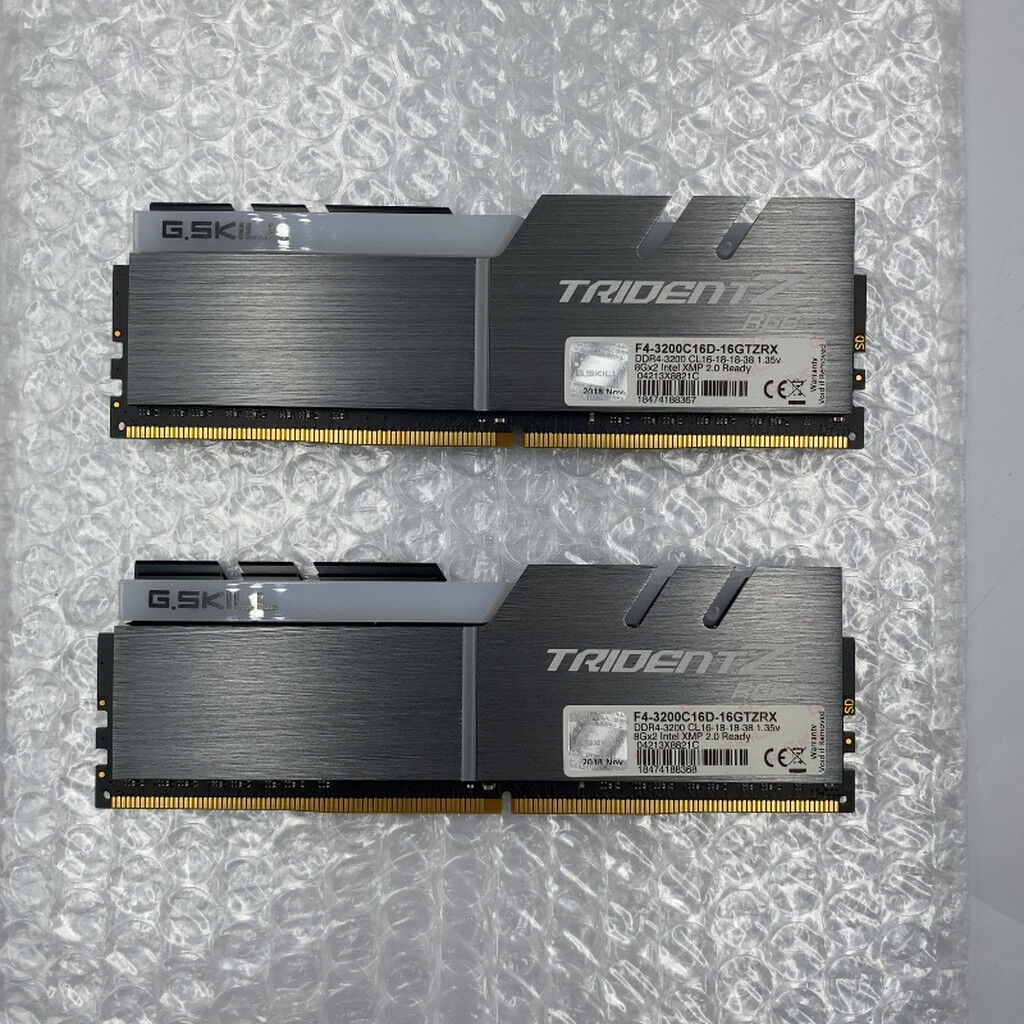 中古 8GB 2枚組(合計16GB) PC4-25600/DDR4-3200 デスクトップ用 190923