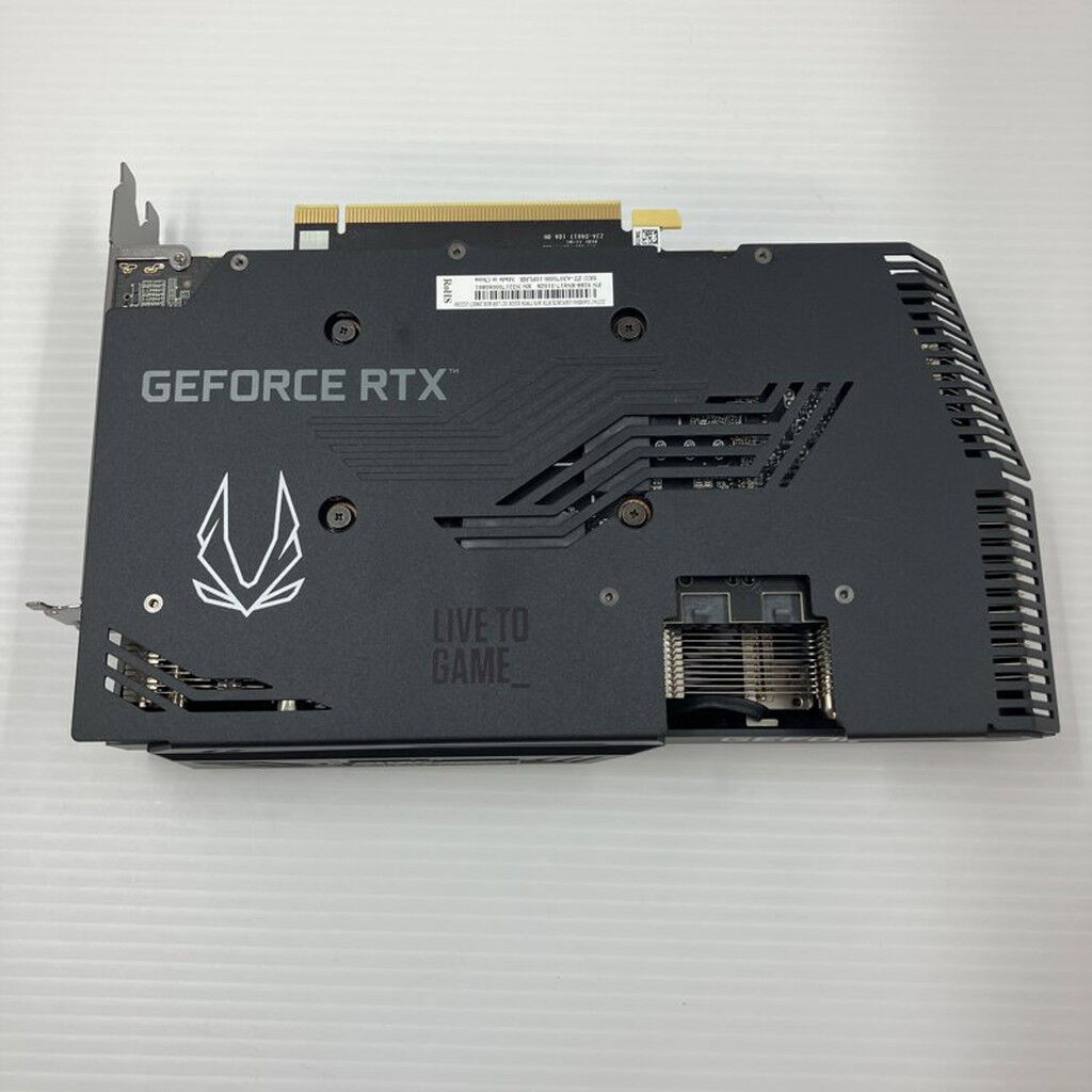 中古 ZOTAC GAMING GEFORCE RTX3070 TWIN EDGE OC LHR 8GB 256BIT