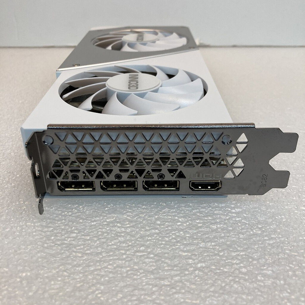 中古 INNO3D GeForce RTX 4060 Ti 8GB TWIN X2 OC WHITE 3180006541