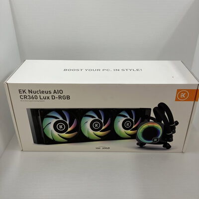 【秋葉原本店】中古  EKWB CR360 Lux D-RGB(360mm ARGB 水 BK) 3410013354 