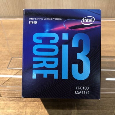 【姫路店】中古  INTEL Core i3 8100 (1151/3.60GHz/6M/C4/T4) 136202 
