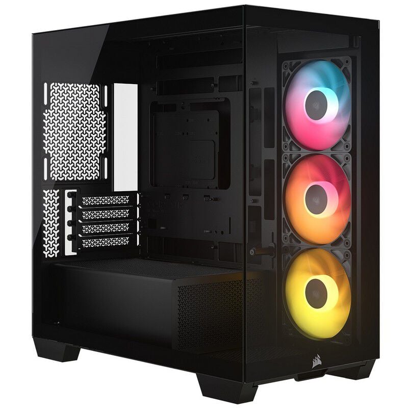 Corsair 2800X RS-R ARGB Black CC-9011347-WW (MicroATX ガラスパネル