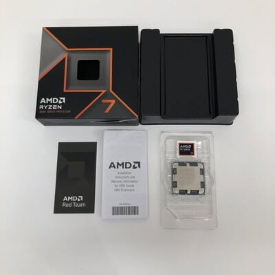 【津ラッツ店】中古  AMD Ryzen 7 9700X (AM5/3.8GHz/40M/C8/T16/65W) 169022 