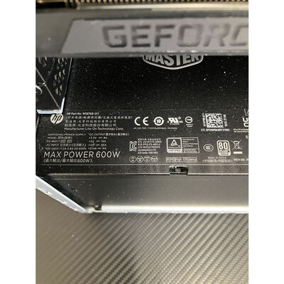 【富士青葉店】中古  HP OMEN by HP 25L Desktop GT15-0765jp(Intel Core i7 12700F/16GB/SSD1TB/なし/NVIDIA GeForce RTX 3060 Ti 8GB/W11H64 MAR) 171110 